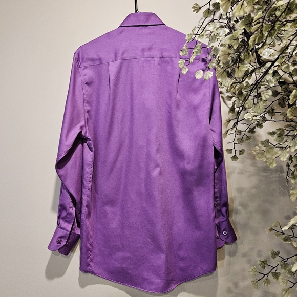 Bellissimo Wrinkle Free Mens Dress Shirt - Picture 9 of 10